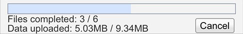 Upload info